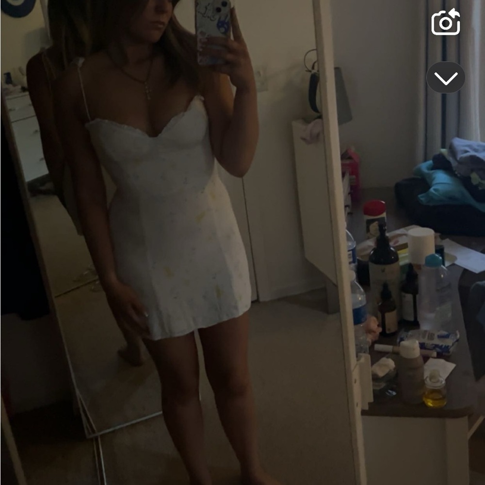Aritzia Wilfred Floral Dress